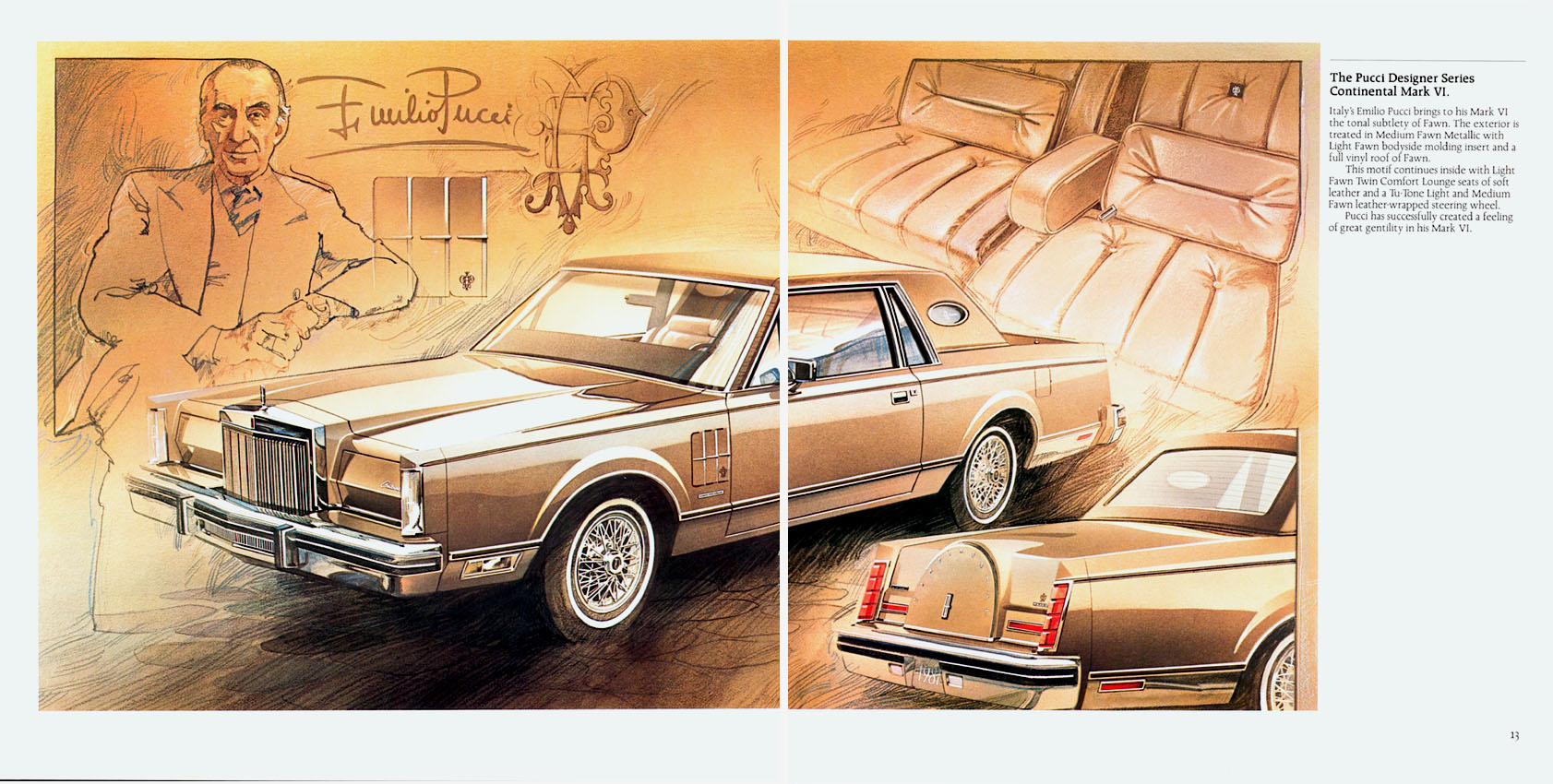 1981 Lincoln Continental Mark VI Brochure Page 7
